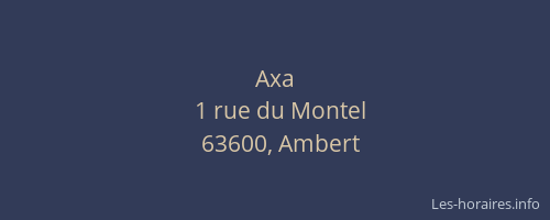 Axa