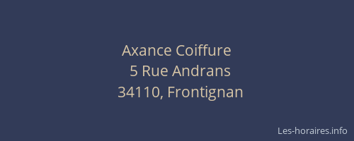 Axance Coiffure