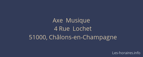 Axe  Musique