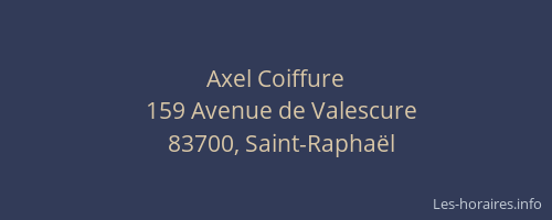 Axel Coiffure