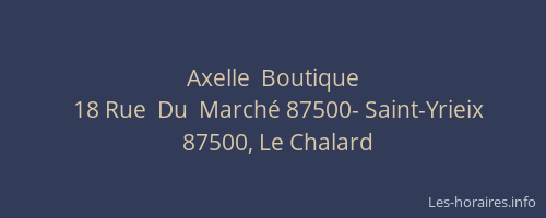 Axelle  Boutique