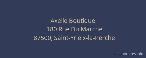 Axelle Boutique