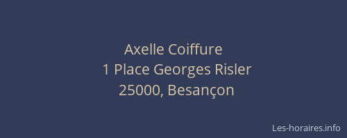 Axelle Coiffure