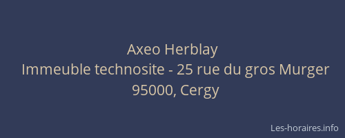 Axeo Herblay