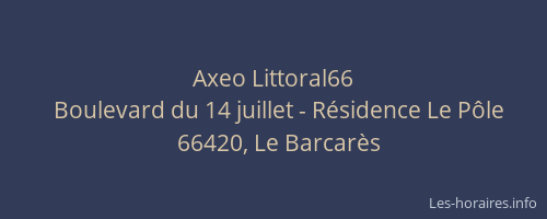 Axeo Littoral66