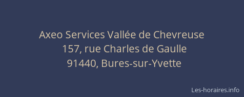 Axeo Services Vallée de Chevreuse