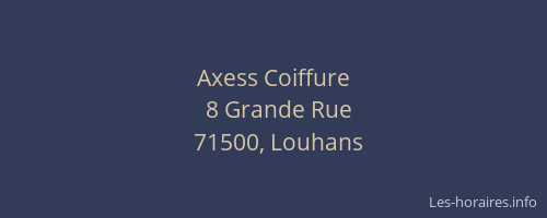 Axess Coiffure
