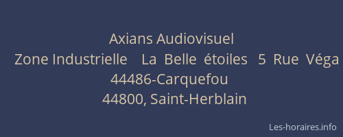 Axians Audiovisuel