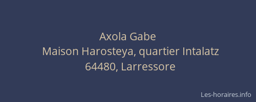 Axola Gabe