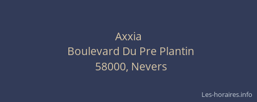 Axxia