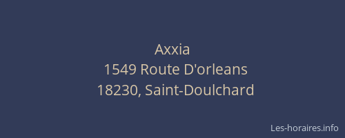 Axxia