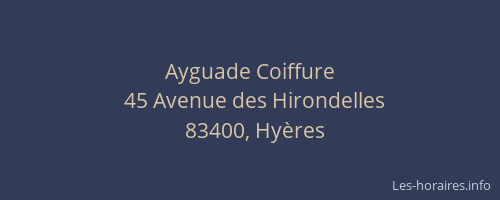 Ayguade Coiffure
