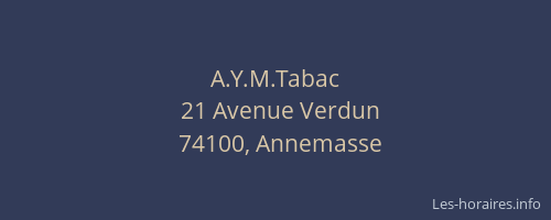 A.Y.M.Tabac