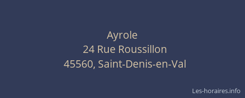 Ayrole