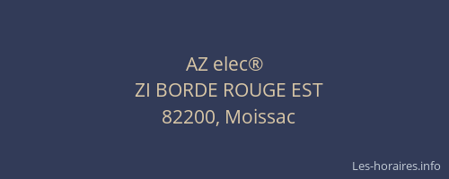 AZ elec&reg;