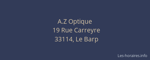 A.Z Optique