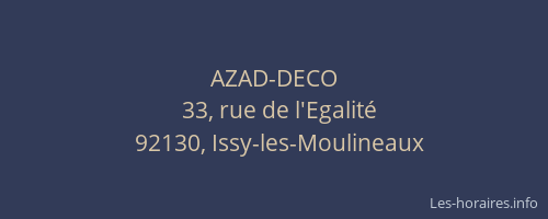 AZAD-DECO