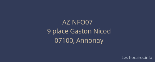 AZINFO07