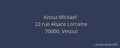 Azouz Mickael