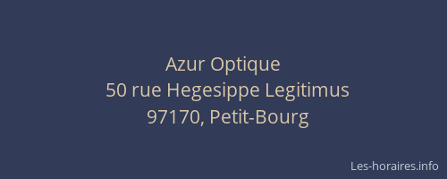 Azur Optique