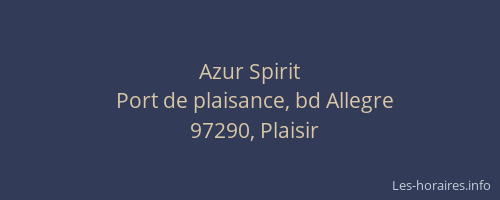 Azur Spirit