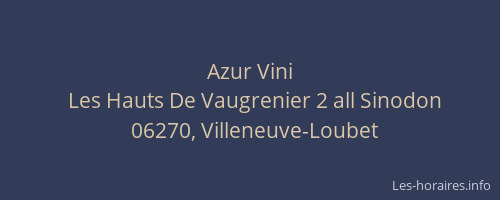 Azur Vini