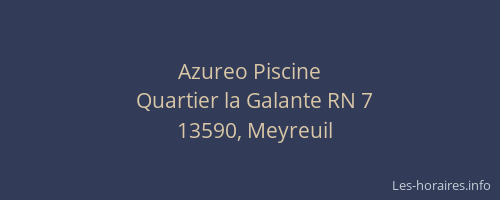 Azureo Piscine