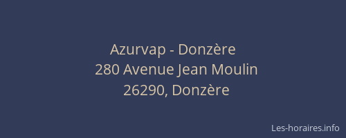 Azurvap - Donzère