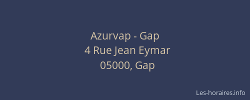 Azurvap - Gap