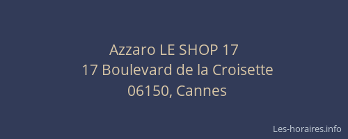 Azzaro LE SHOP 17