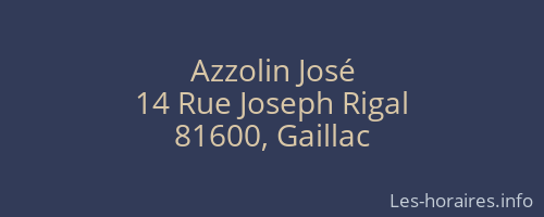 Azzolin José