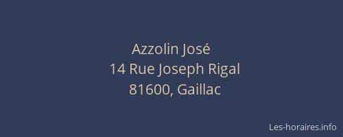 Azzolin José