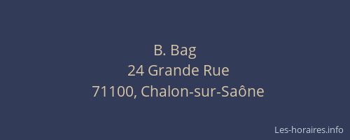 B. Bag