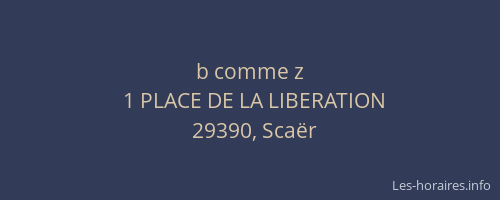 b comme z