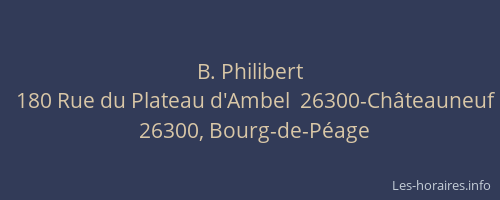B. Philibert