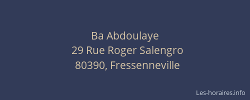 Ba Abdoulaye