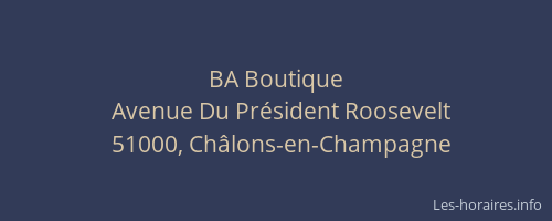 BA Boutique