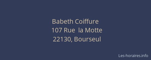 Babeth Coiffure