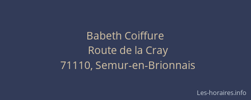 Babeth Coiffure
