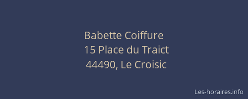 Babette Coiffure