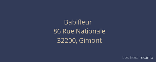 Babifleur