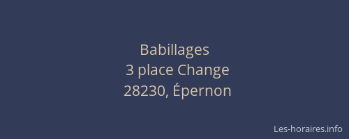 Babillages