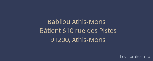 Babilou Athis-Mons