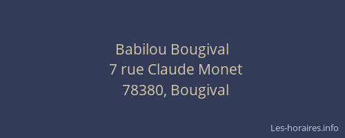 Babilou Bougival