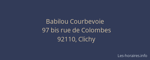 Babilou Courbevoie