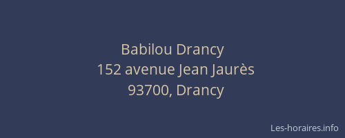 Babilou Drancy