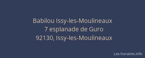 Babilou Issy-les-Moulineaux