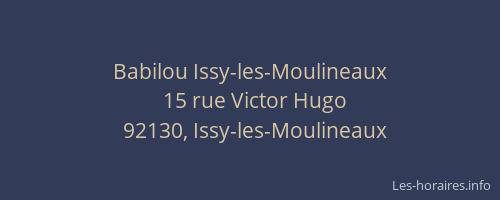 Babilou Issy-les-Moulineaux