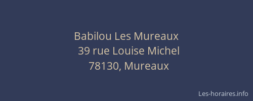 Babilou Les Mureaux