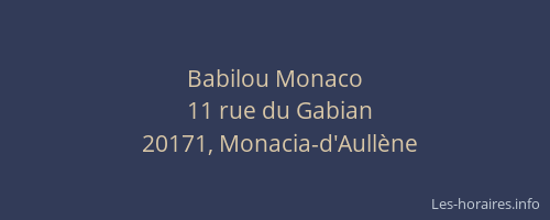 Babilou Monaco